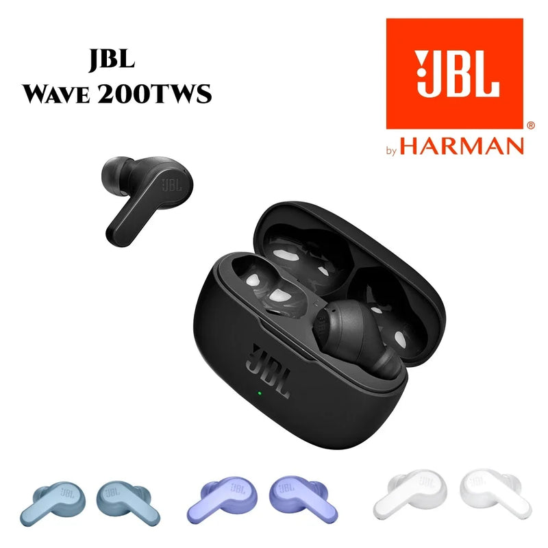 Fone Original JBL Wave 200TWS - Bluetooth 5.0 Sem Fio